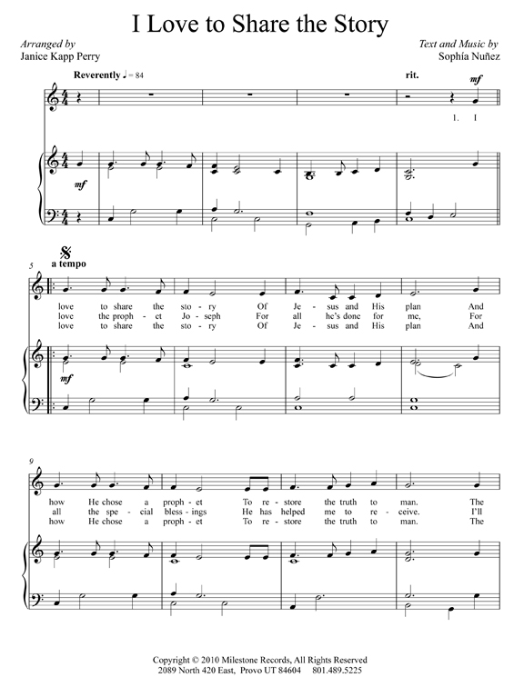 Come Follow The Savior – Sheet Music